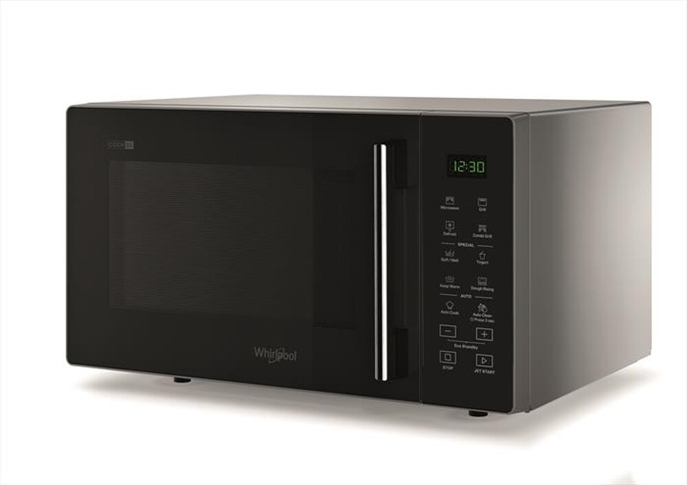 "WHIRLPOOL - Forno microonde COOK25 MWP 253 SB-Nero, Argento"