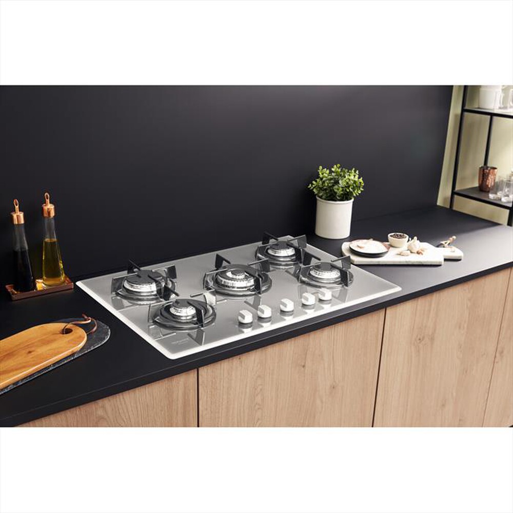 Immagine del prodotto HOTPOINT ARISTON - Piano cottura a gas HAGD 72S/ICE 5 fuochi 73cm