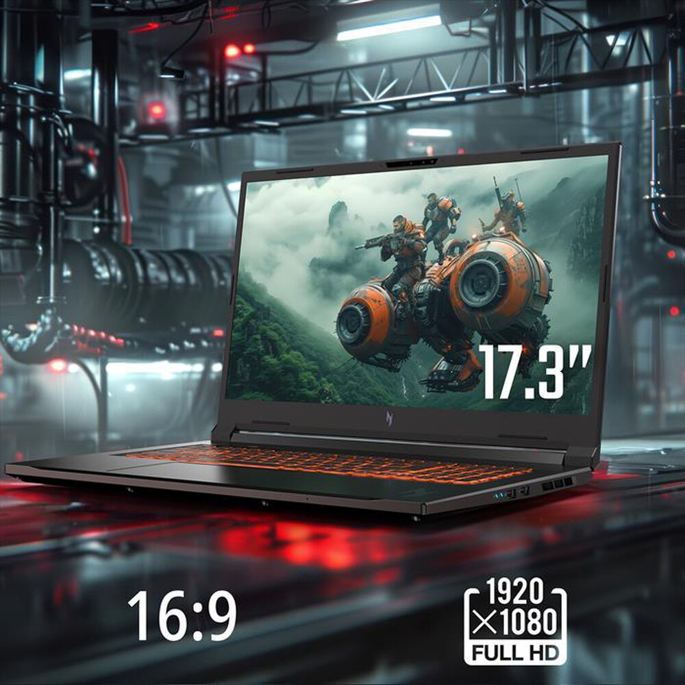 Immagine del prodotto ACER - Notebook gaming NITRO V 17 AI ANV17-41-R6FD 17.3"-Nero