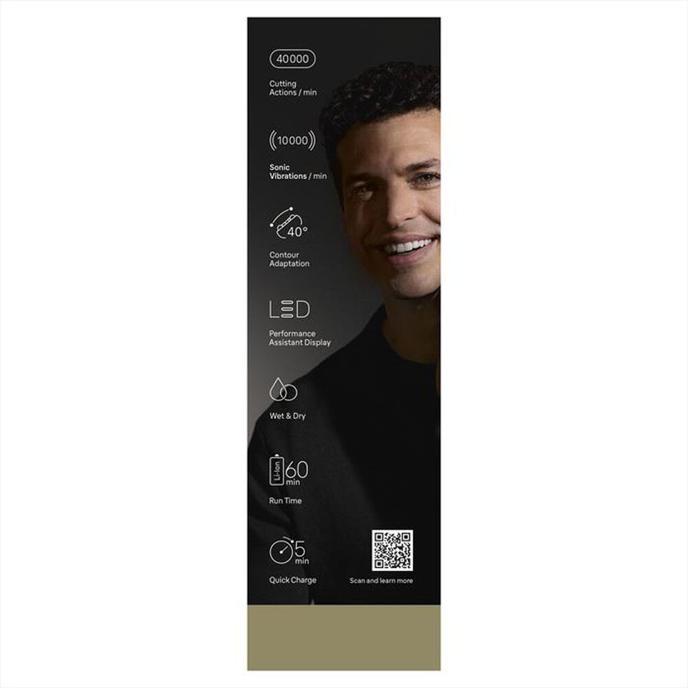 Immagine del prodotto BRAUN - Rasoio SHAVER 9600S-NERO