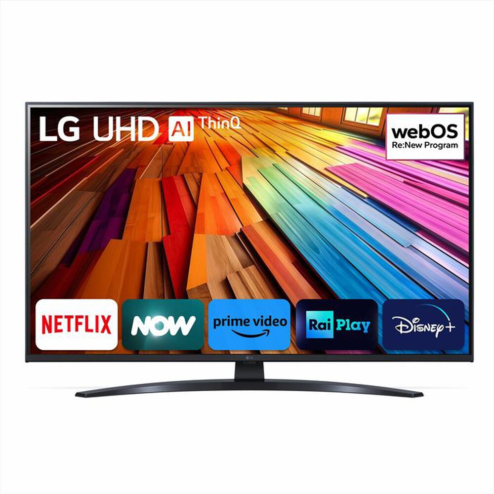 "LG - Smart TV LED Serie UT81 UHD 4K 43\" 43UT81006LA-Blu"