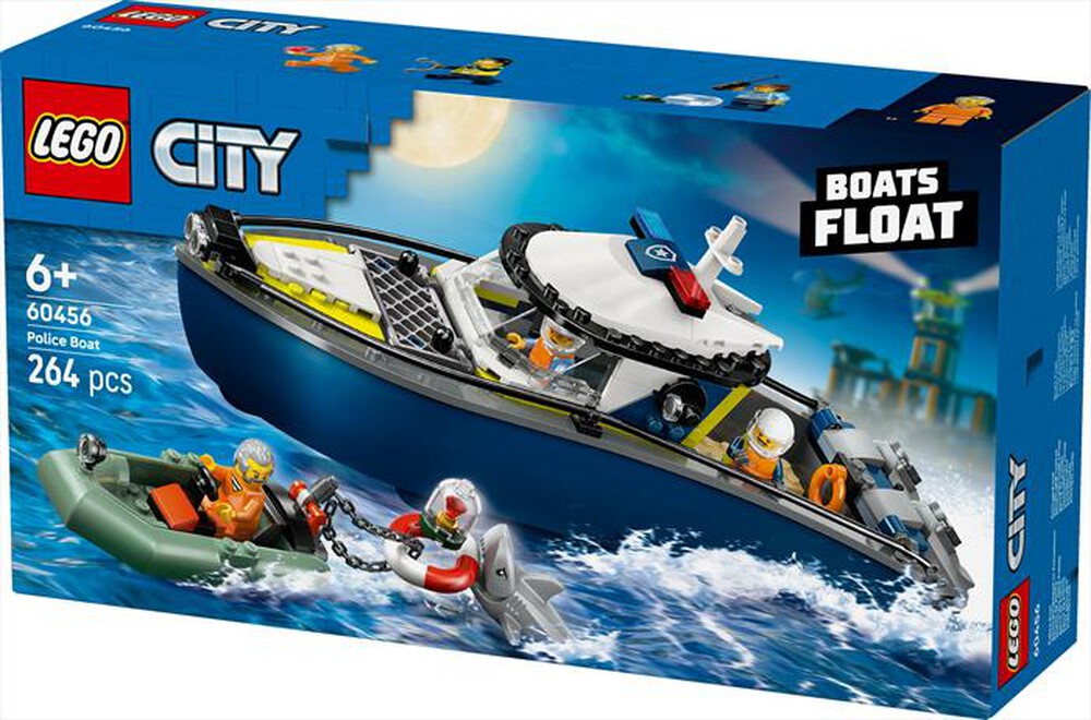 Immagine del prodotto LEGO - CITY POLICE Inseguimento motoscafo Polizia 60456