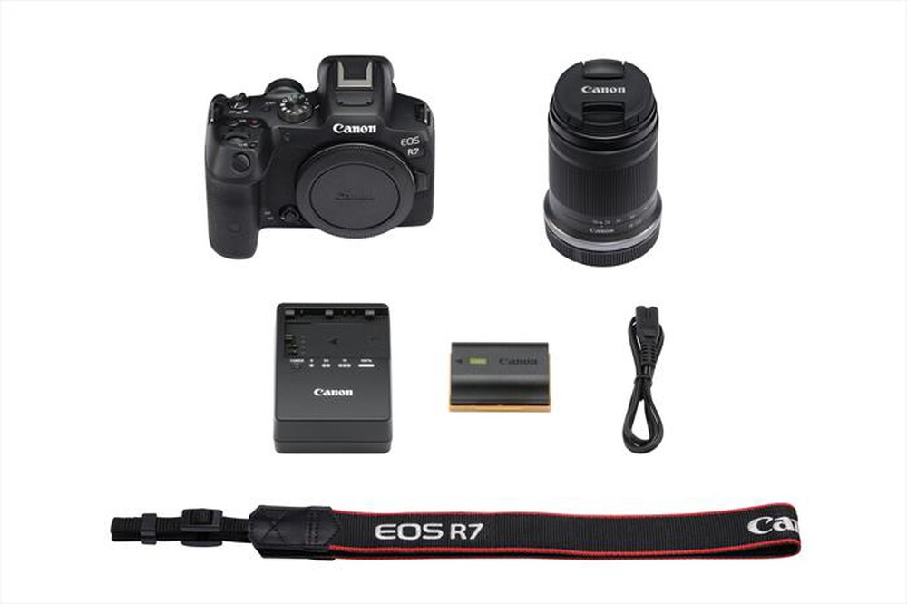 "CANON - Fotocamera EOS R7 + RF-S 18-150MM F3.5-6.3 IS STM-Black"