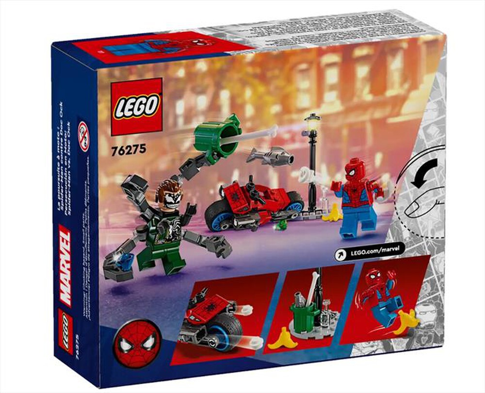 "LEGO - SUPERHEROES Inseguimento sulla moto - 76275-Multicolore"