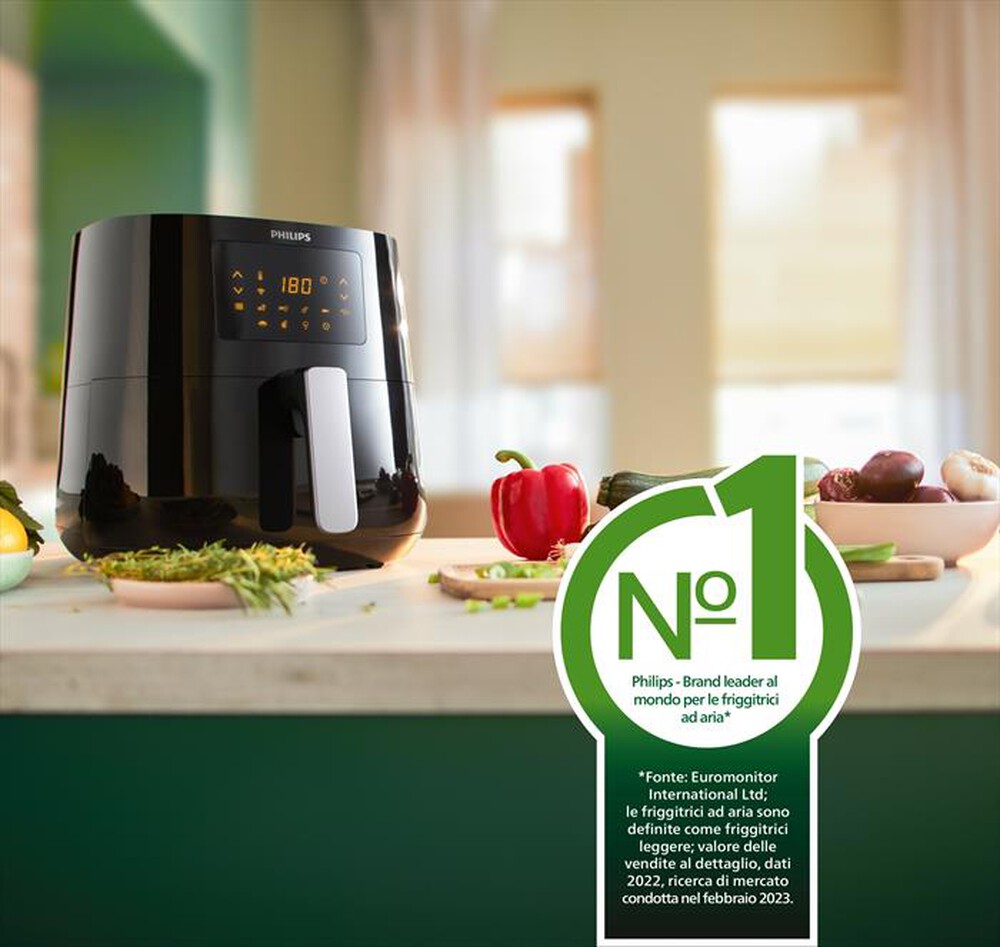 "PHILIPS - FRIGGITRICE AIRFRYER SERIE 3000 DA 6.2L HD9270/70"