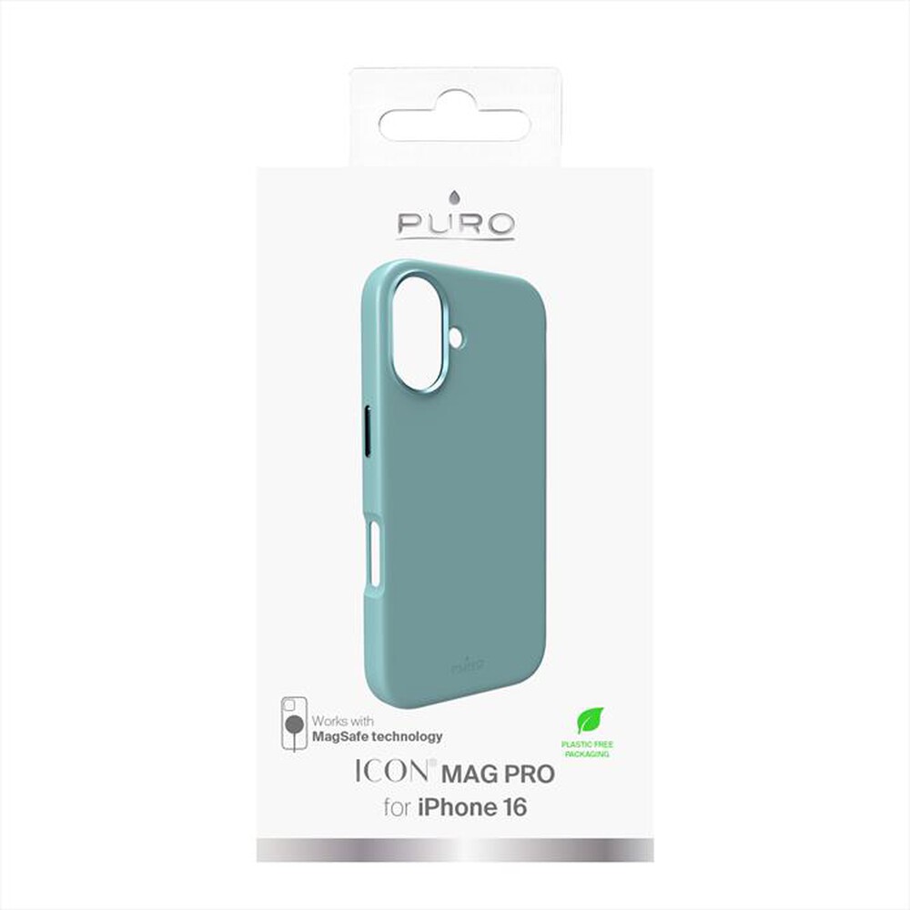 Immagine del prodotto PURO - Cover PUIPC1661ICONMPGRN per iPhone 16 6.1"-Verde