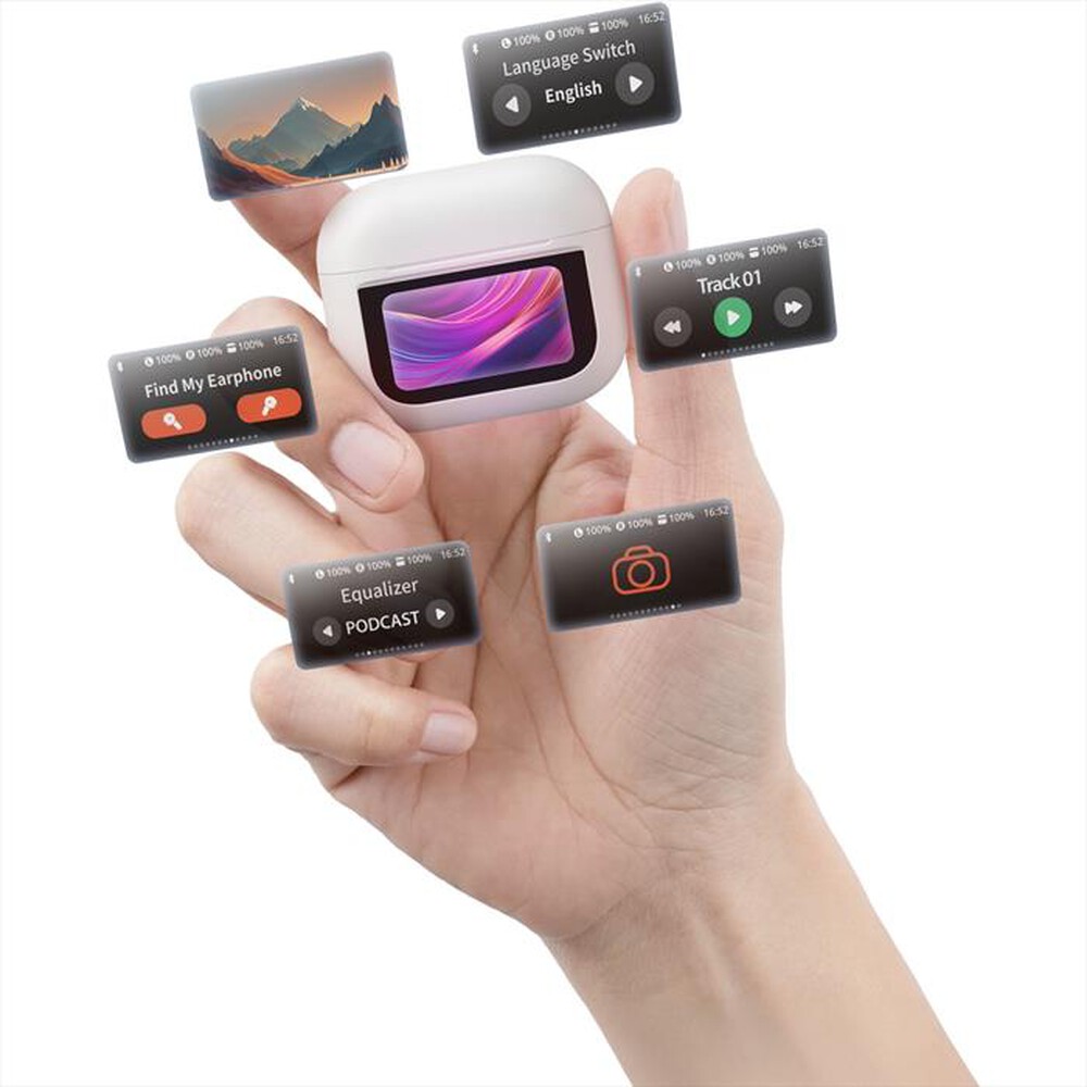 Immagine del prodotto MUSIC SOUND - Auricolare bluetooth GROOVE-Bianco