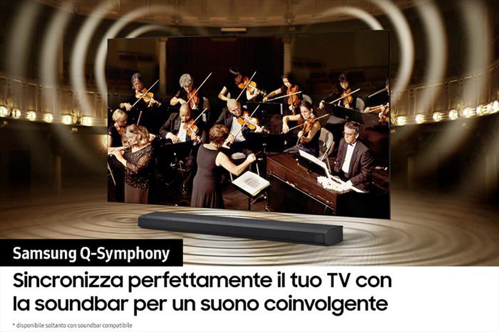 Immagine del prodotto SAMSUNG - Smart TV Crystal UHD 4K 55&rdquo; UE55AU9070-Black