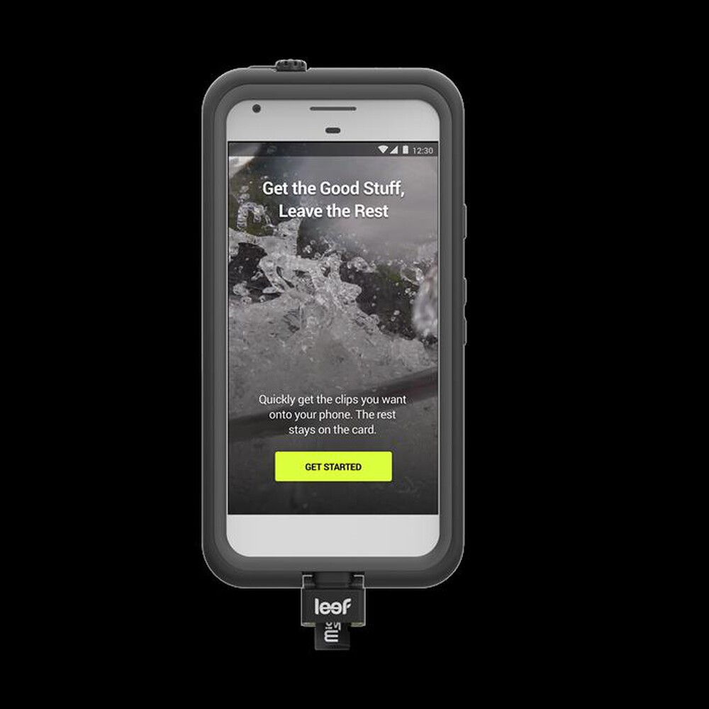 "LEEF - ACCESS-C MICROSD-Nero/Verde"