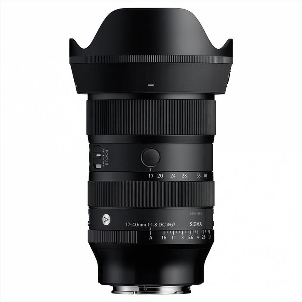 Immagine del prodotto SIGMA - Obiettivo zoom 17-40/1.8 DC (A) SONY-E MOUNT-Nero