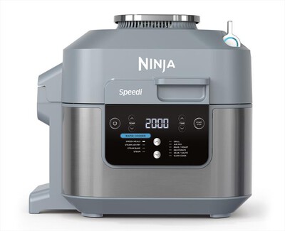 NINJA - Rapid cooker-friggitrice aria Speedi ON400EU-grigio