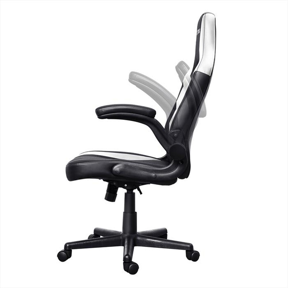 "TRUST - Sedia gaming GXT703W RIYE GAMING CHAIR-White"