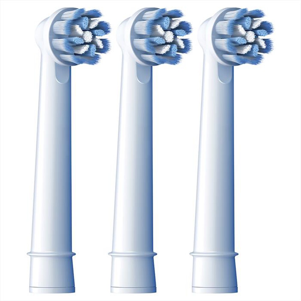 "ORAL-B - TESTINE PRO SENSITIVE CLEAN 3 TESTINE-BIANCO"
