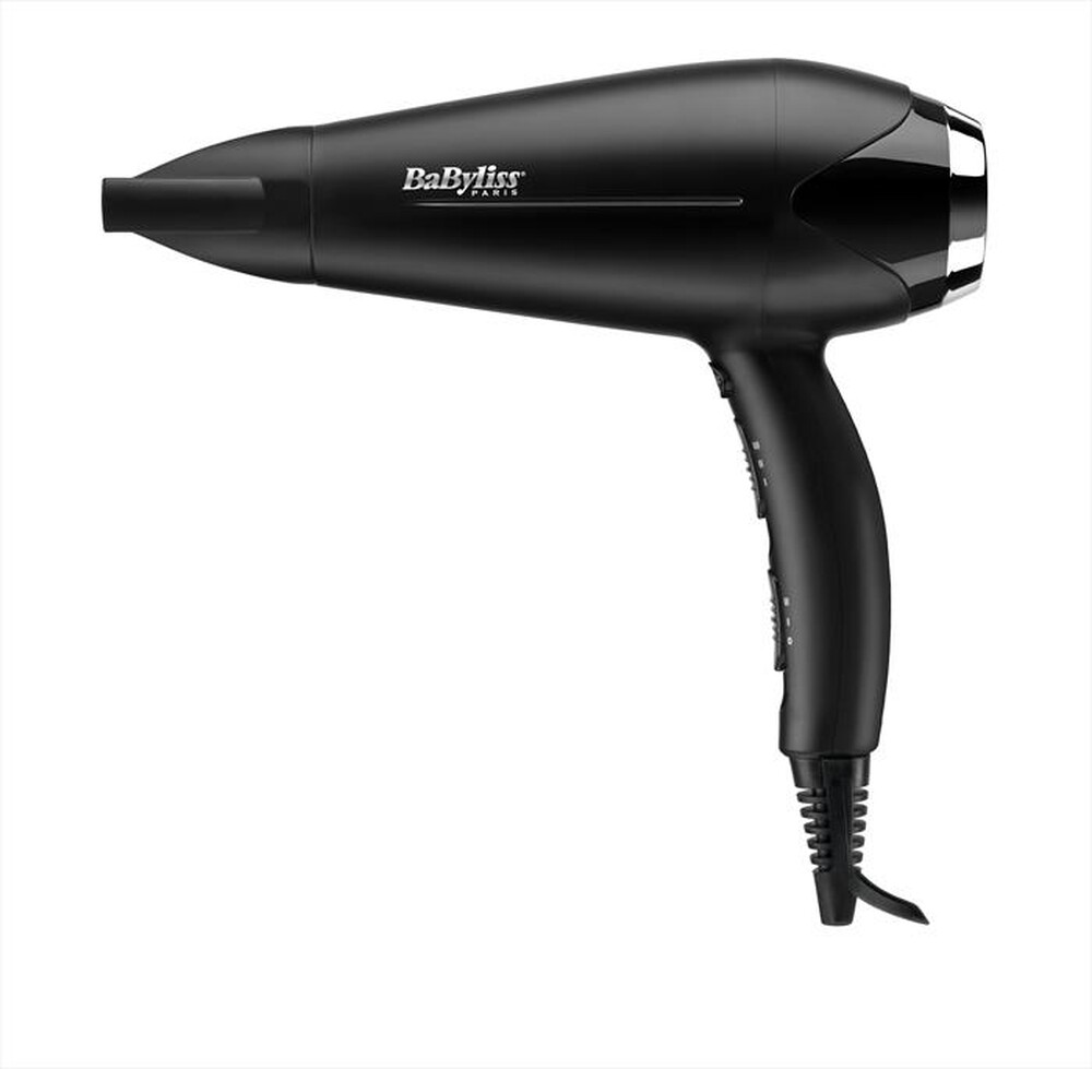 "BABYLISS - D572DE-Nero/Argento"