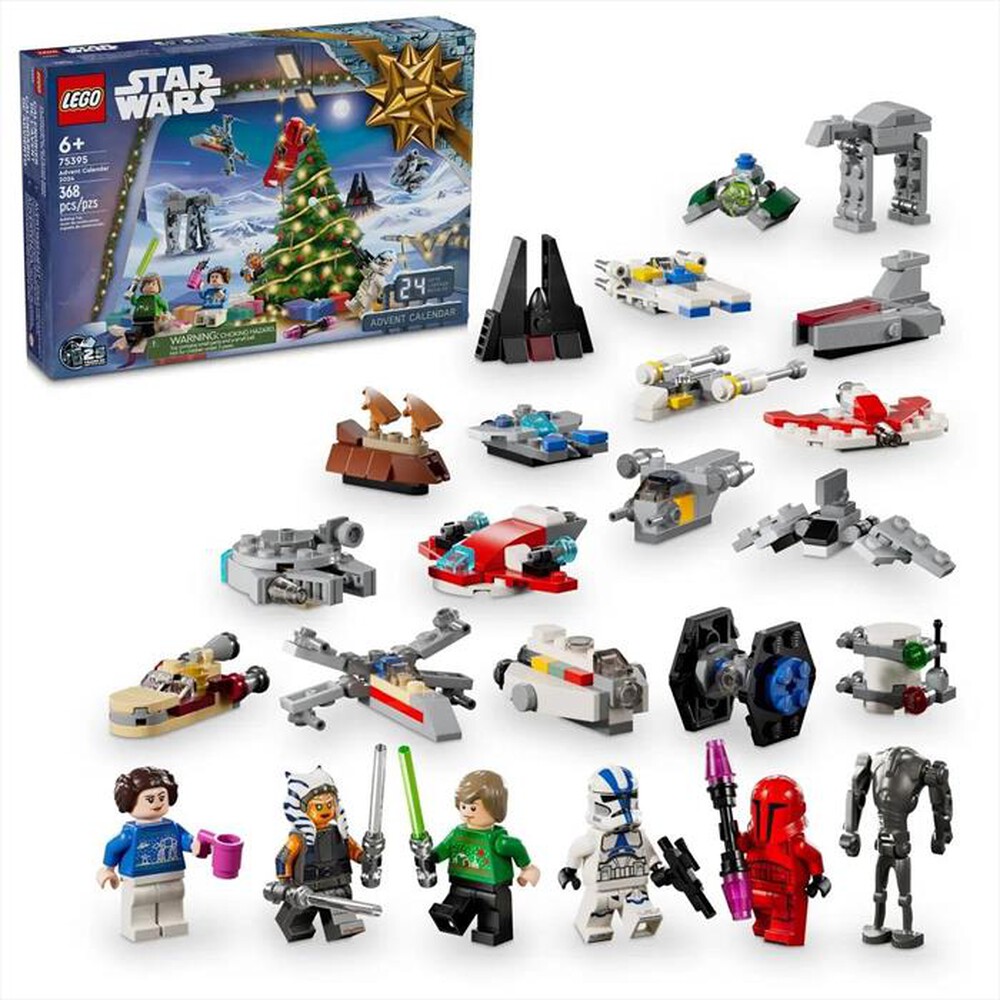 "LEGO - Calendario dell’Avvento 2024 Star Wars - 75395-Multicolore"