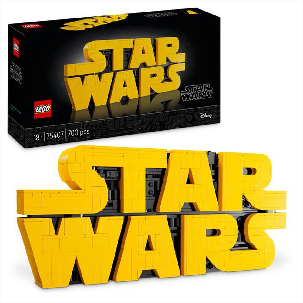 "LEGO - STAR WARS Logo Star Wars in mattoncini - 75407"