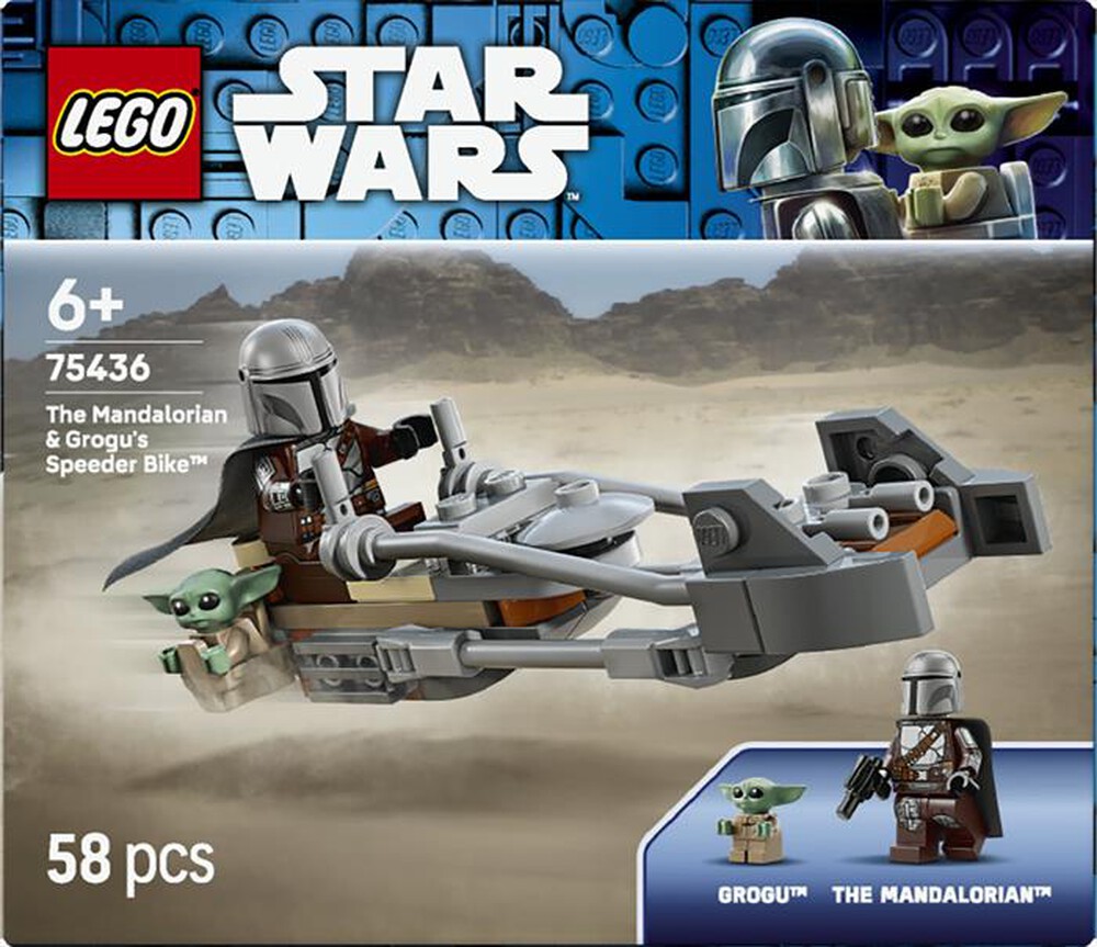 Immagine del prodotto LEGO - STAR WARS Speeder Bike del Mandaloriano - 75436