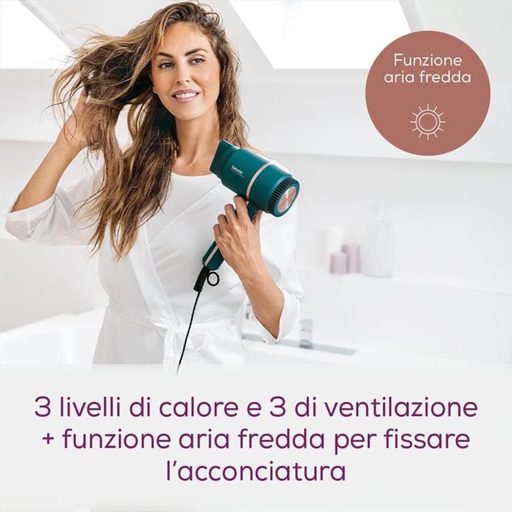 Immagine del prodotto BEURER - Asciugacapelli HC 35-Blu