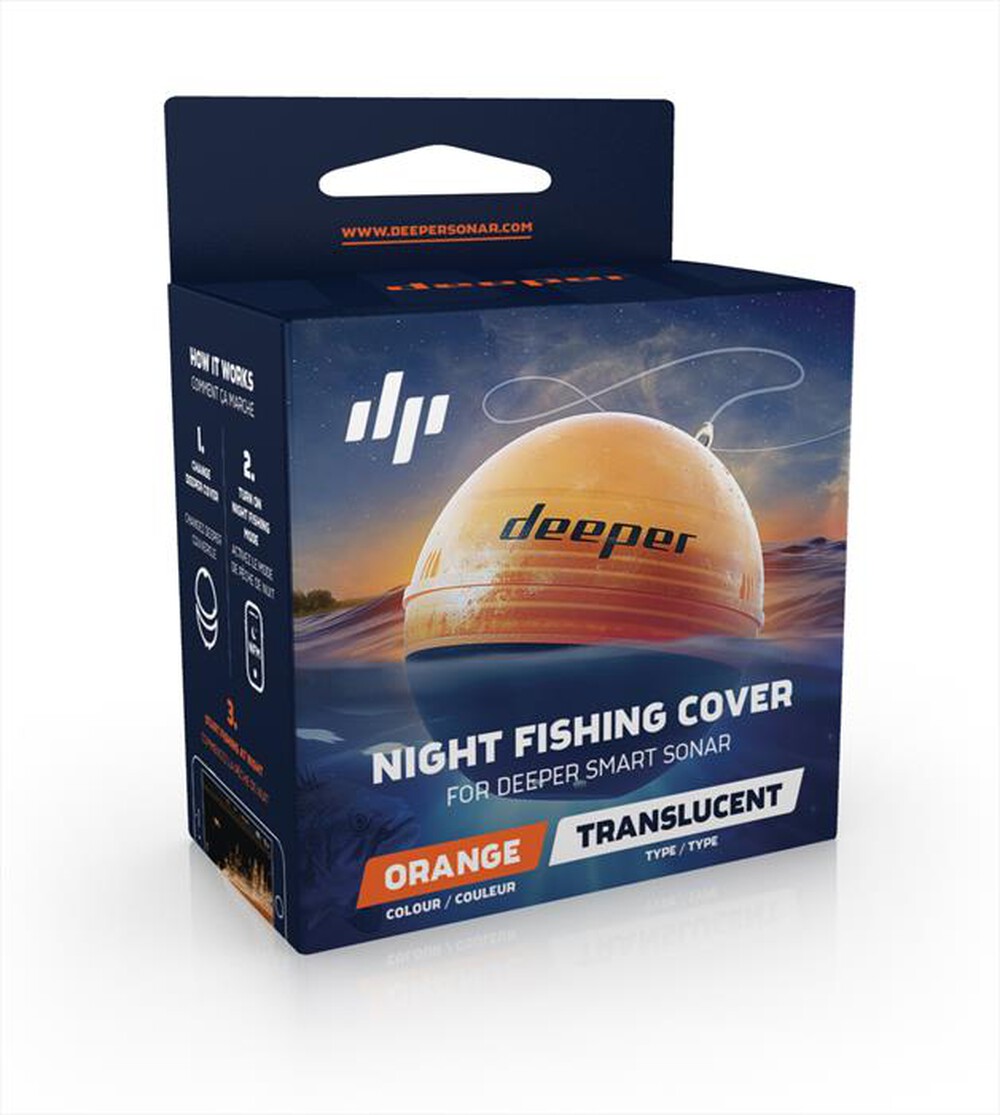 "DEEPER - COVER NOTTURNA-ARANCIONE"