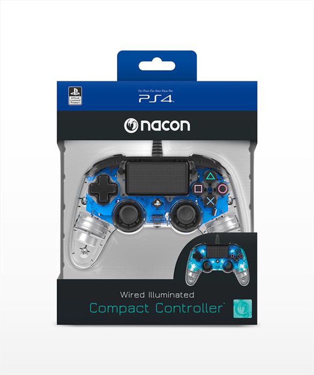 "NACON - NACON PS4 LIGHT PAD BLUE-TRASPARENTE BLUE"