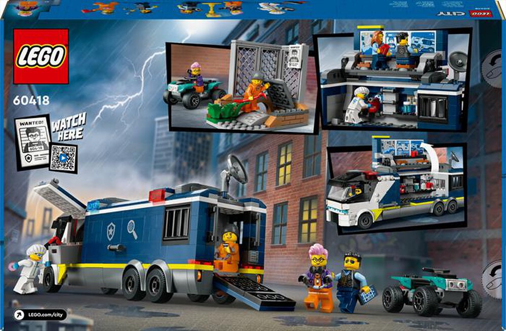 Immagine del prodotto LEGO - CITY POLICE Camion laboratorio della polizia 60418