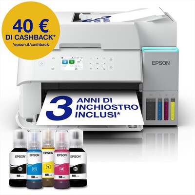EPSON - Multifunzione ET-3956-Bianco