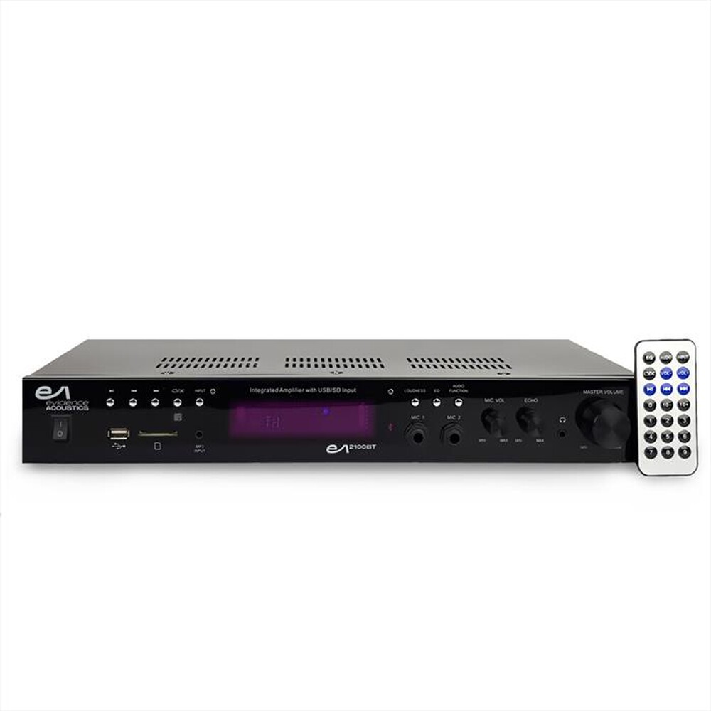 "KARMA - Amplificatore stereofonico EA 2100BT-Nero"