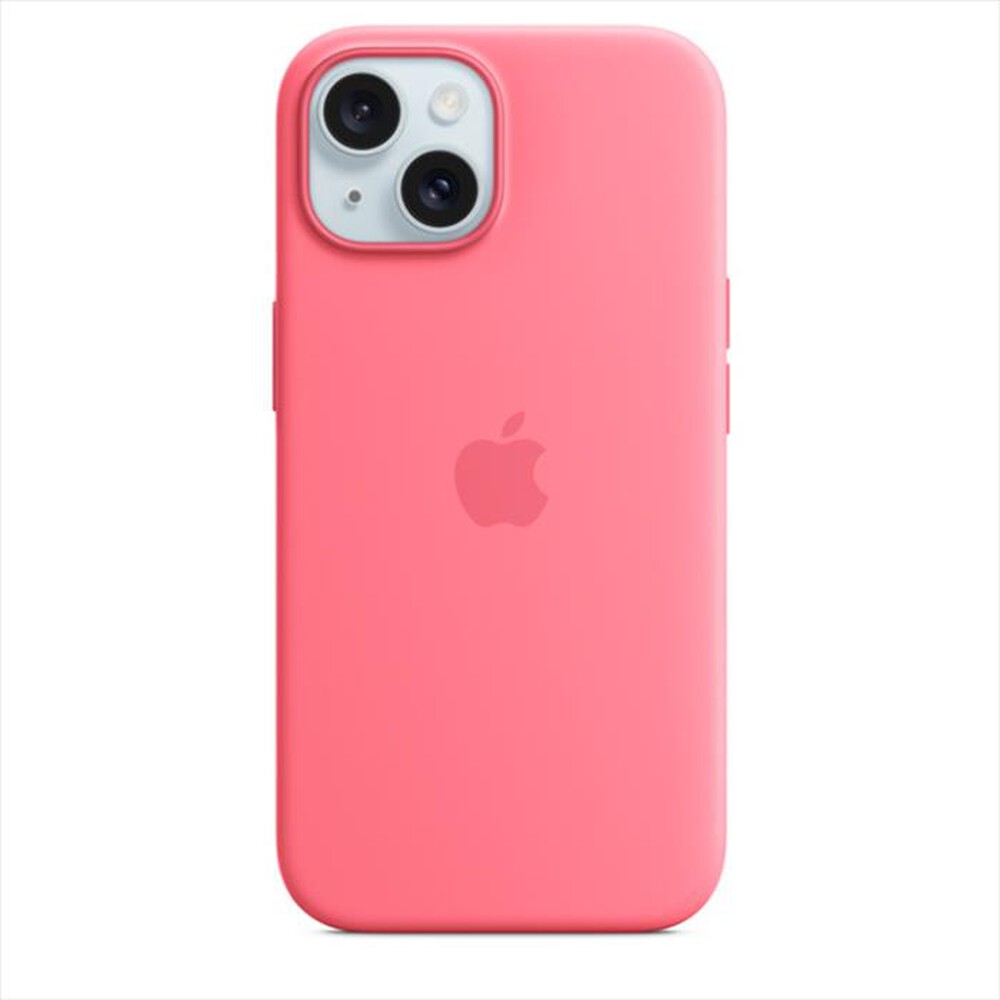 "APPLE - Custodia MagSafe in silicone per iPhone 15-Rosa"