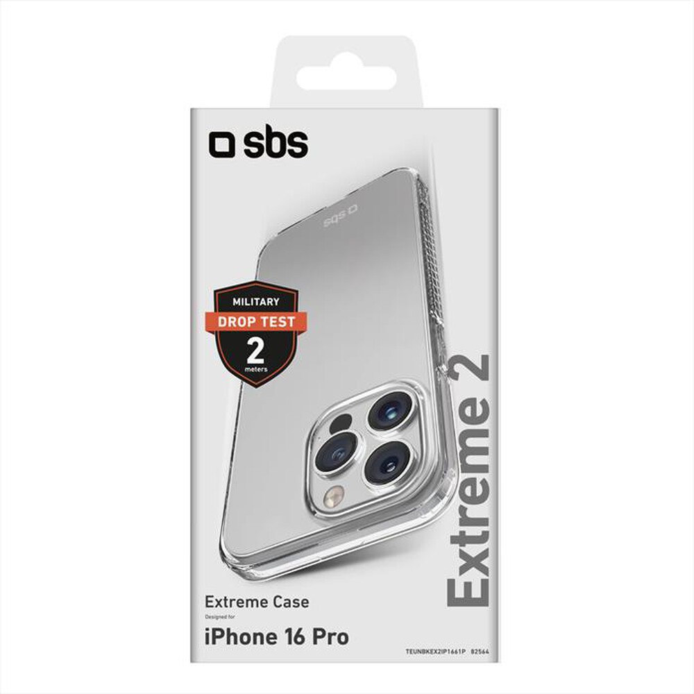 Immagine del prodotto SBS - Cover Extreme 2 iPhone 16 Pro TEUNBKEX2IP1661P