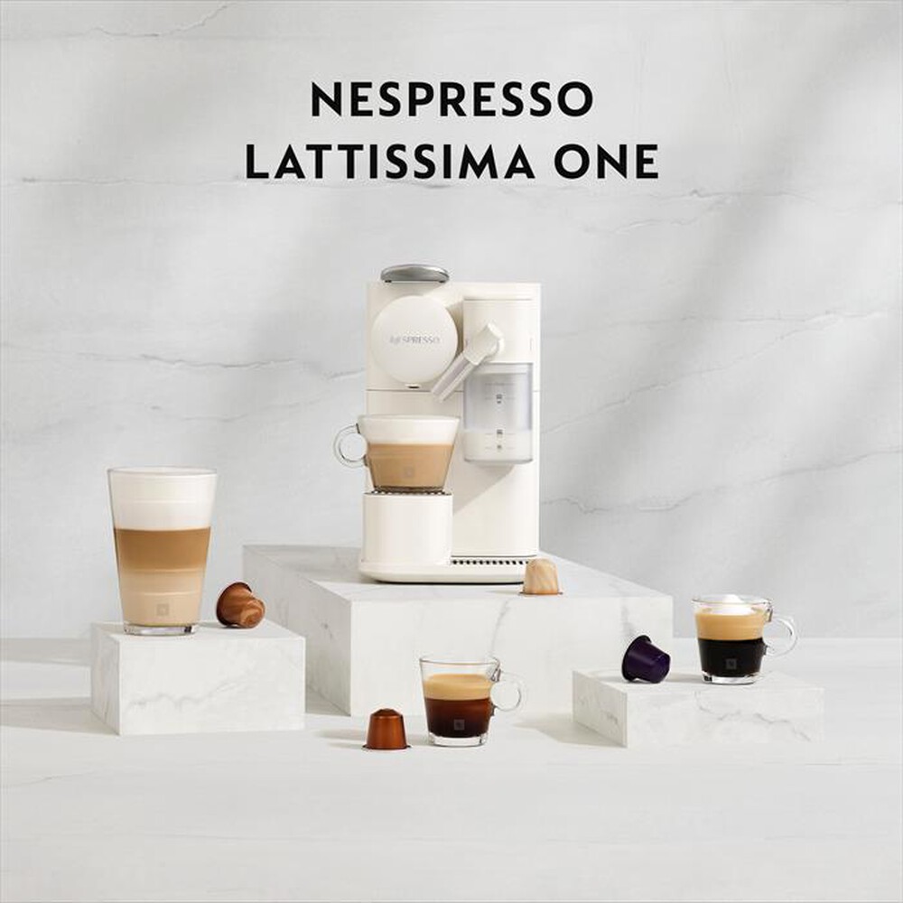 "DE LONGHI - NEW LATTISSIMA ONE NESPRESSO EN510.W-Bianco"