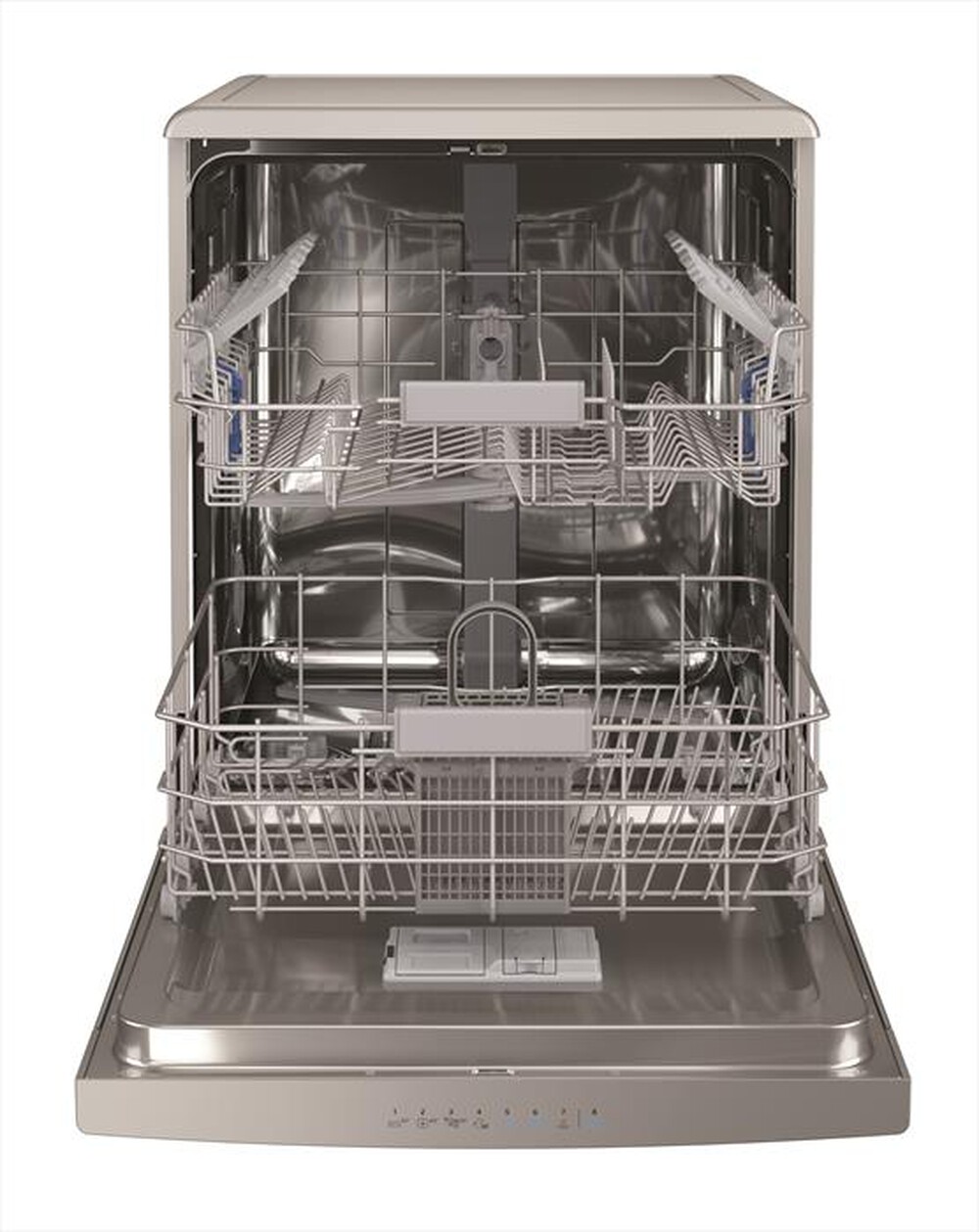 "INDESIT - Lavastoviglie DFO 3C23 A X Classe E 14 coperti-Stainless steel"