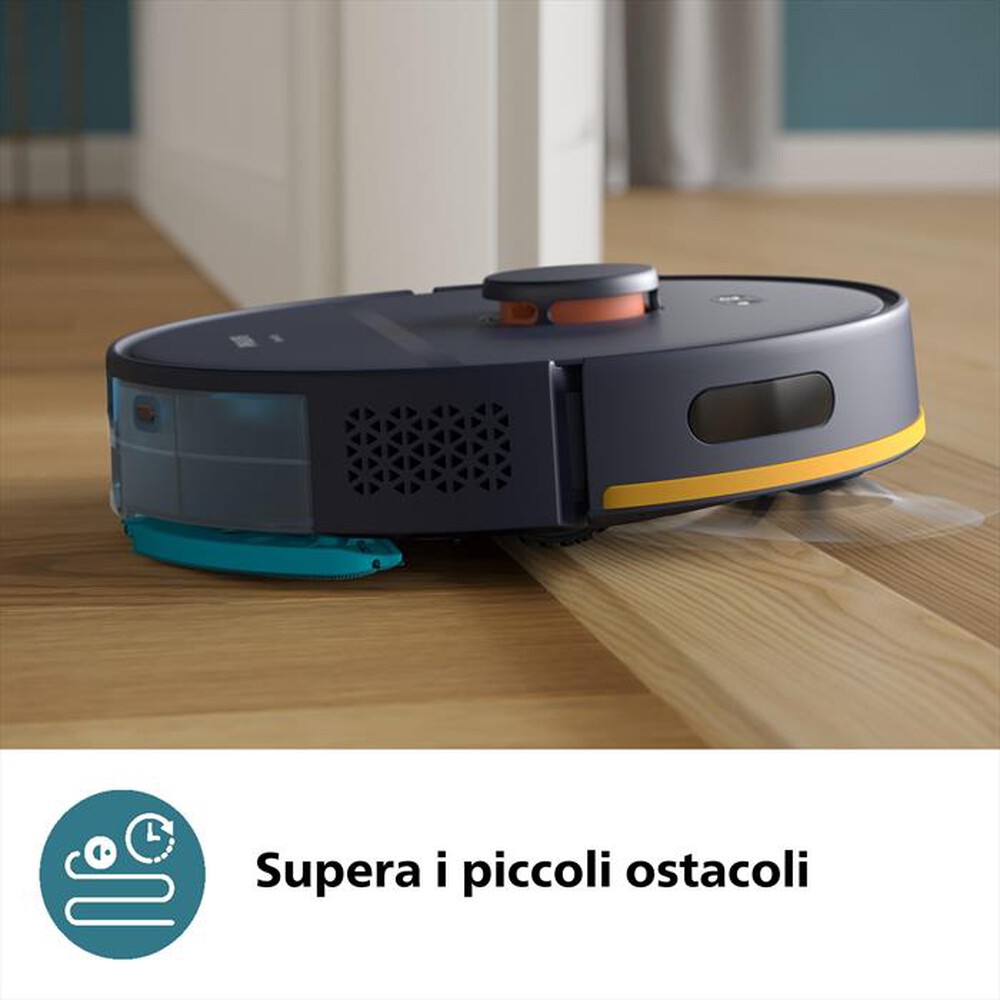 "PHILIPS - Aspirapolvere robot SERIE 2000 +STAZIONE XU2100/10-Nero"