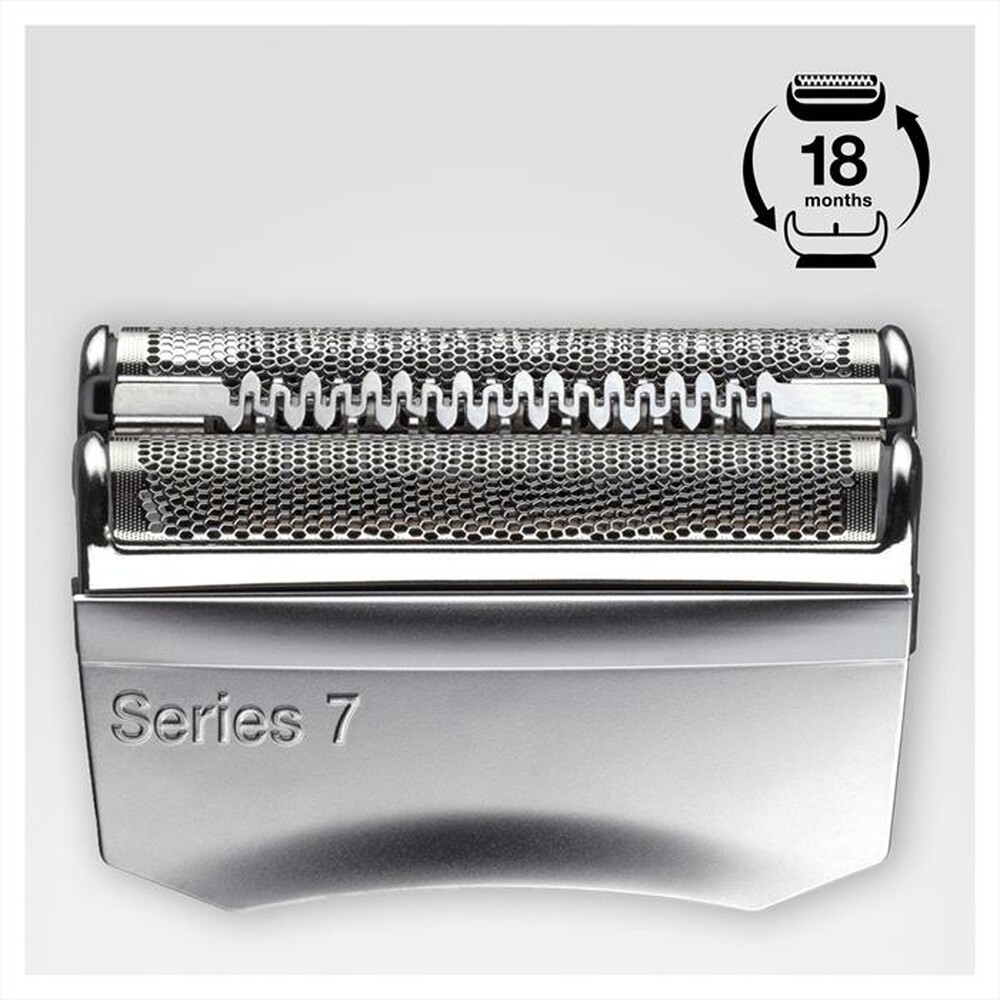 "BRAUN - TESTINA DI RICAMBIO SERIES 7 70S-Argento"