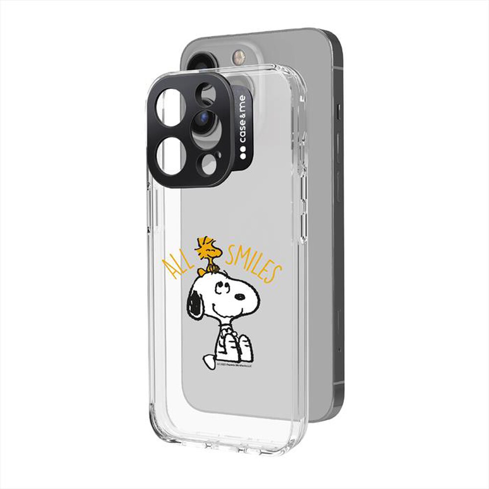 "CASEME - Cover CMPNUTSCOVCIP1461P3 per iPhone 14 Pro-Trasparente"