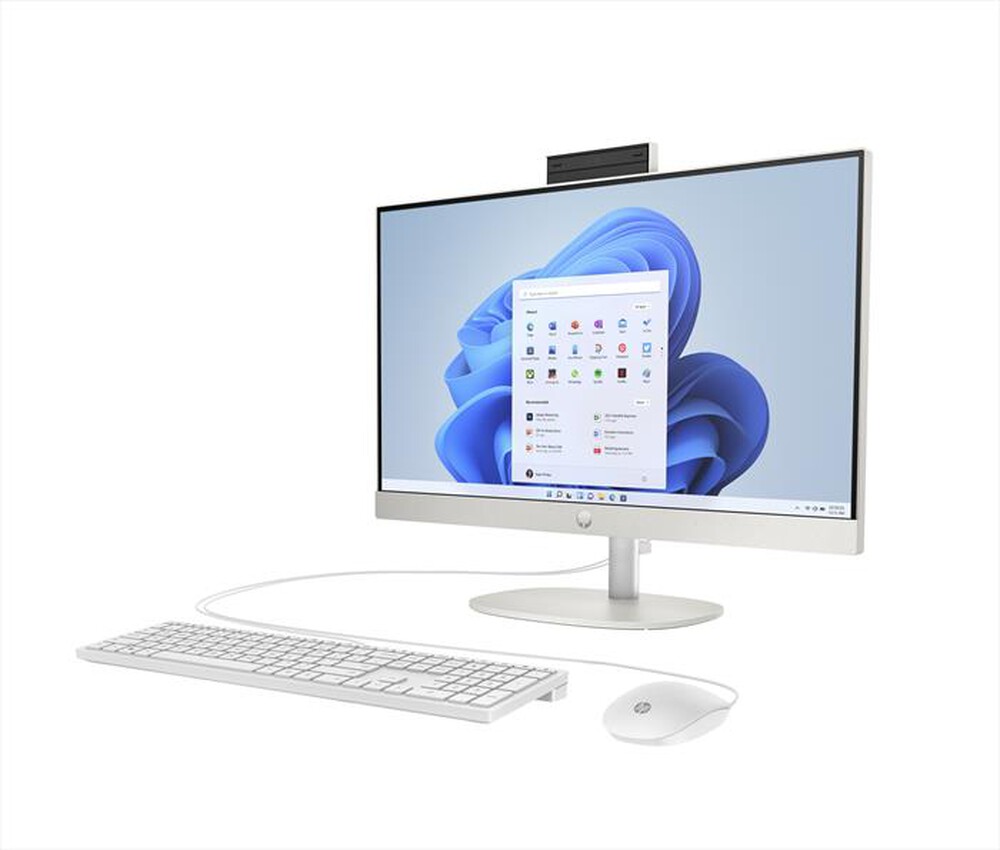 "HP - Desktop ALL-IN-ONE 24-CR0015NL-Shell White"
