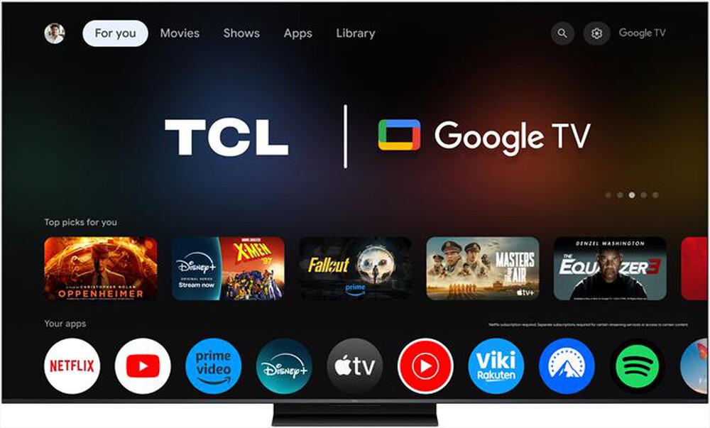 Immagine del prodotto TCL - Smart TV SQD-Mini LED 4K 75" 75C7L-Nero