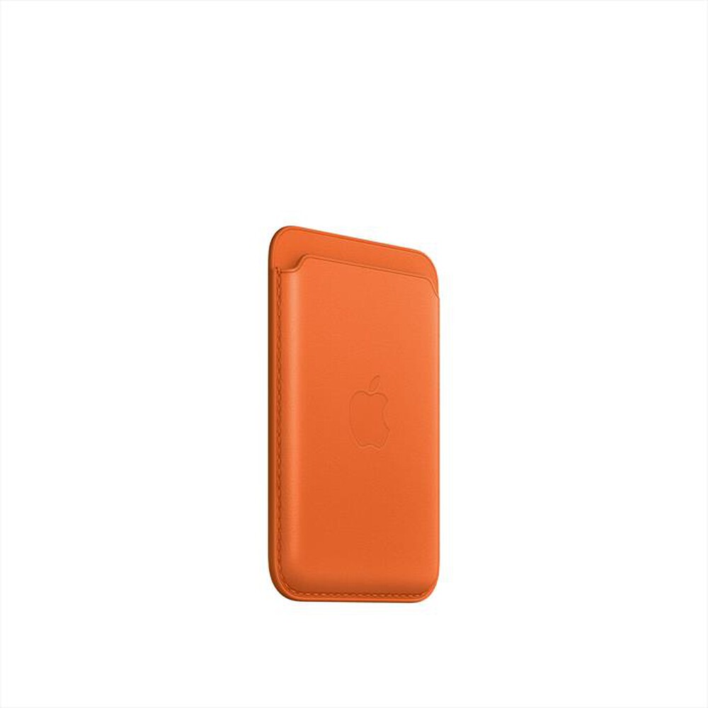 "APPLE - Portafoglio MagSafe in pelle per iPhone-Arancione"