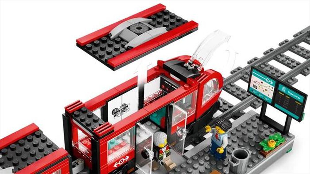 "LEGO - TRAM E FERMATA DEL TRAM-Multicolore"