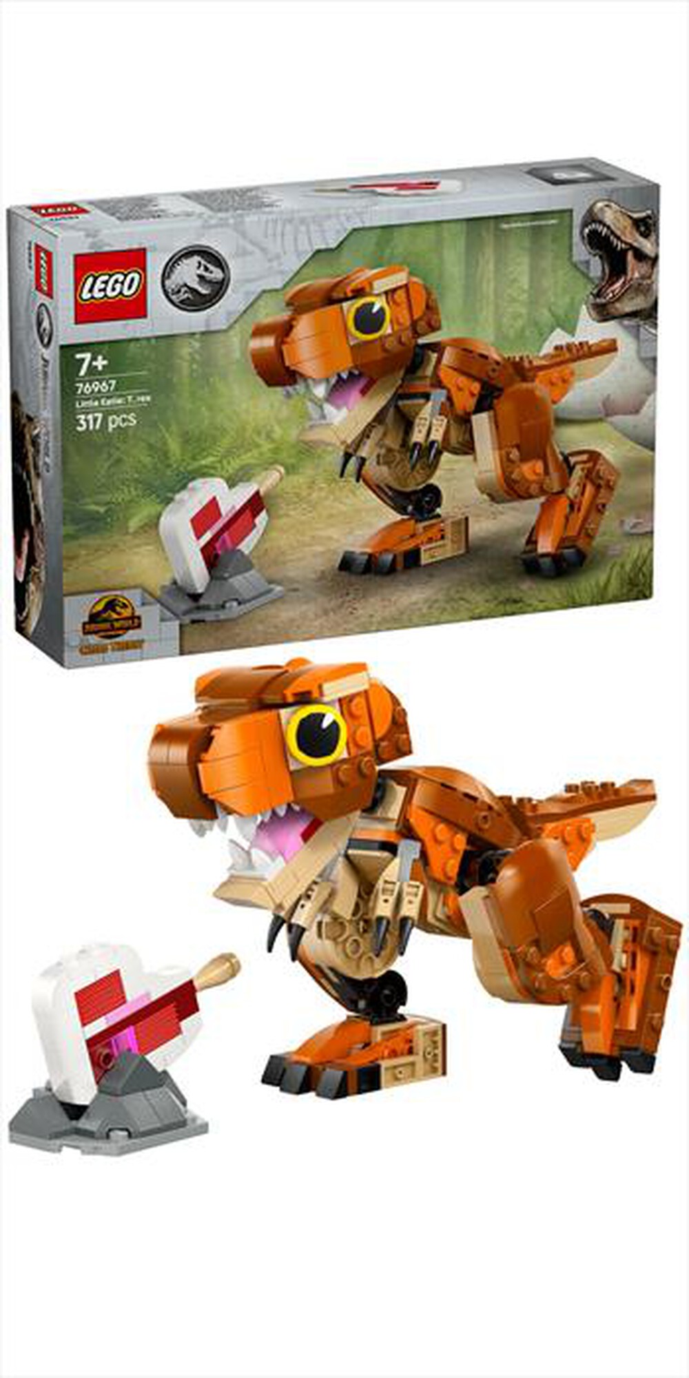 Immagine del prodotto LEGO - JURASSIC WORLD Little Eatie: T. rex 76967