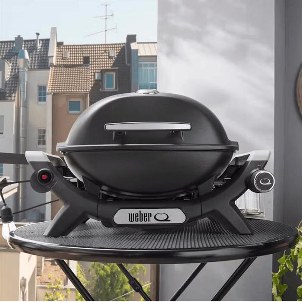 "WEBER - Barbecue a gas Q1100-Nero / Alluminio"