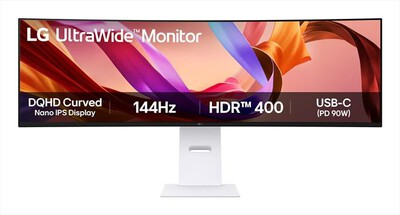 LG - Monitor LED 49" 49U950A-W-Nero/Bianco