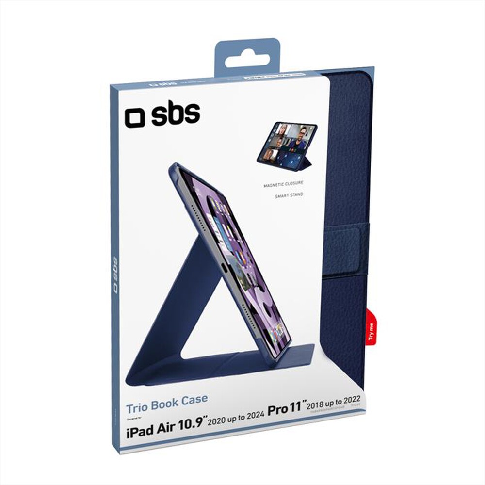 Immagine del prodotto SBS - Book pro Ipad Air 10.9" 24/22/20 TABKPROIPAIR10924-Blu
