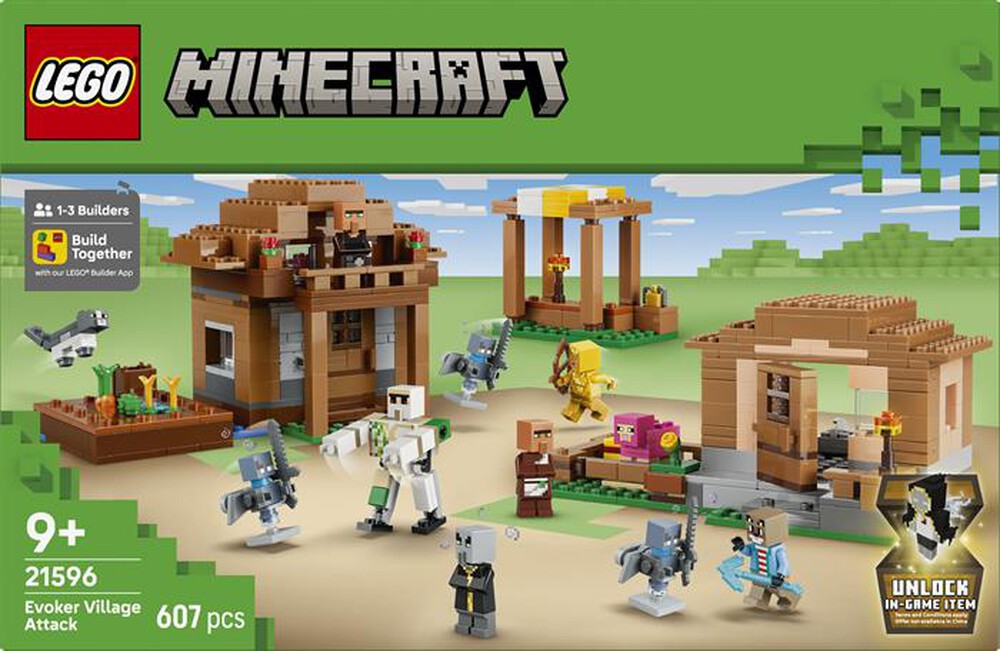 Immagine del prodotto LEGO - MINECRAFT Attacco villaggio dell&rsquo;Evocatore - 21596