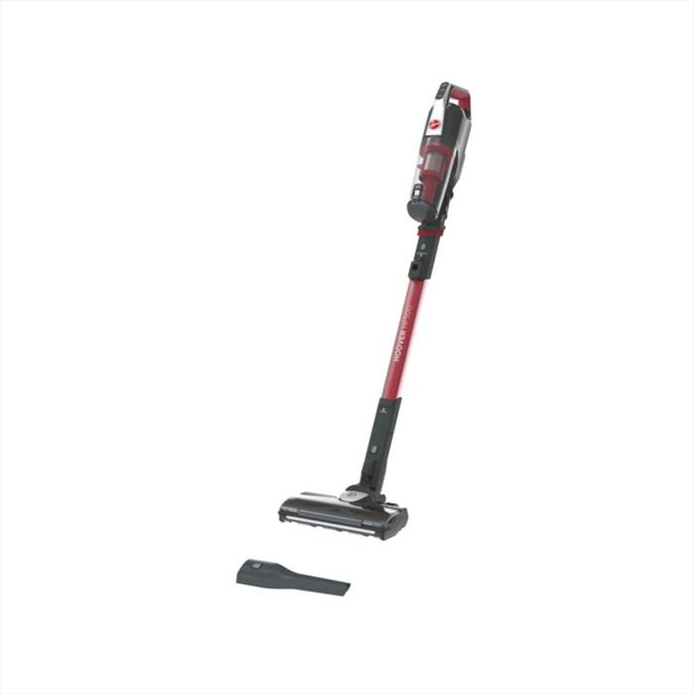 "HOOVER - Aspirapolvere ricaricabile HF522STH-Grigio, Rosso"