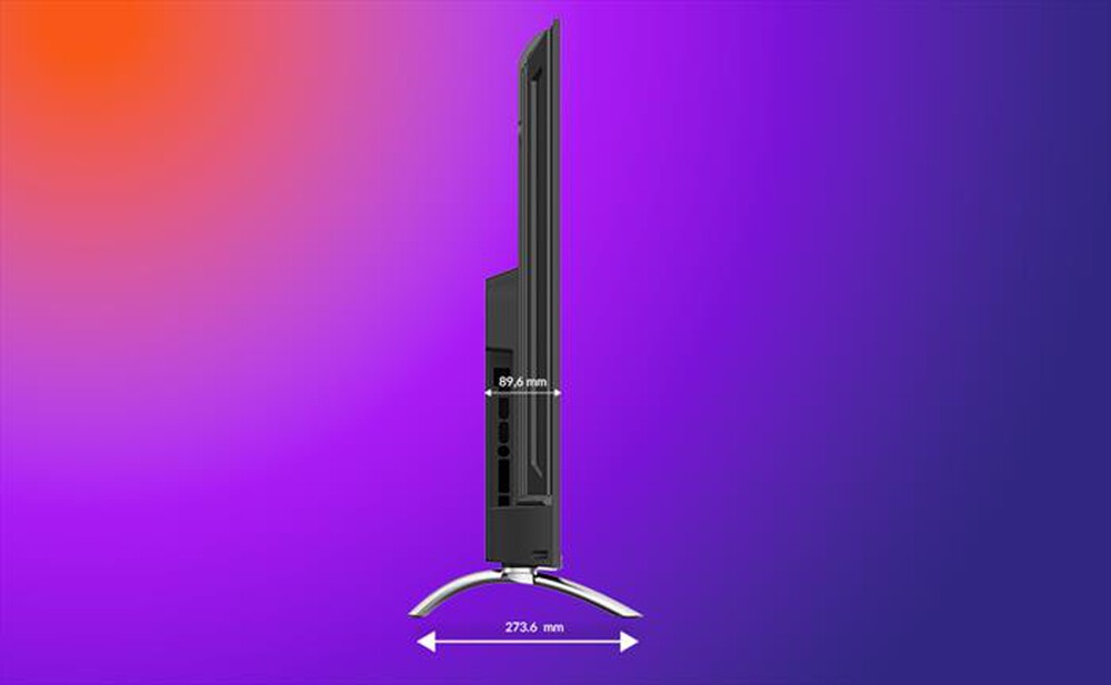 "STRONG - Smart TV LED UHD 4K 55\" SRT55UD7553-argento"