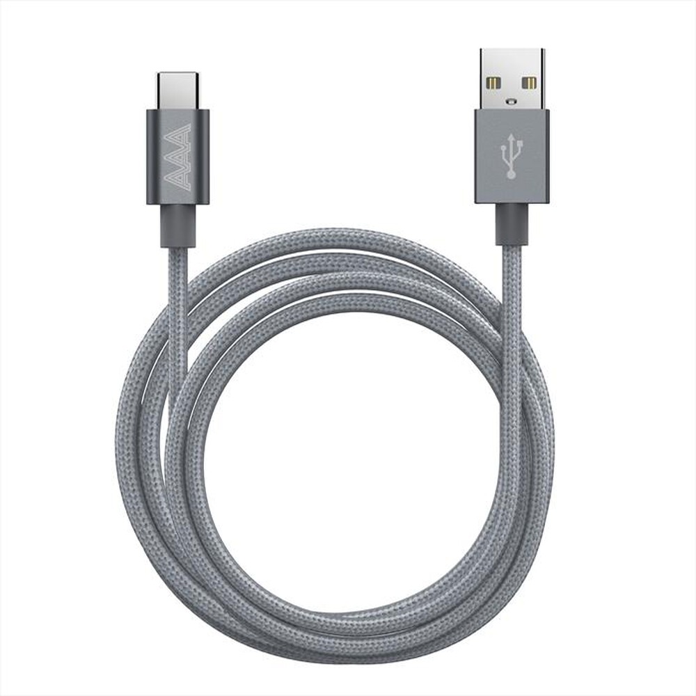 "AAAMAZE - TYPE-C CABLE 2M-Silver"