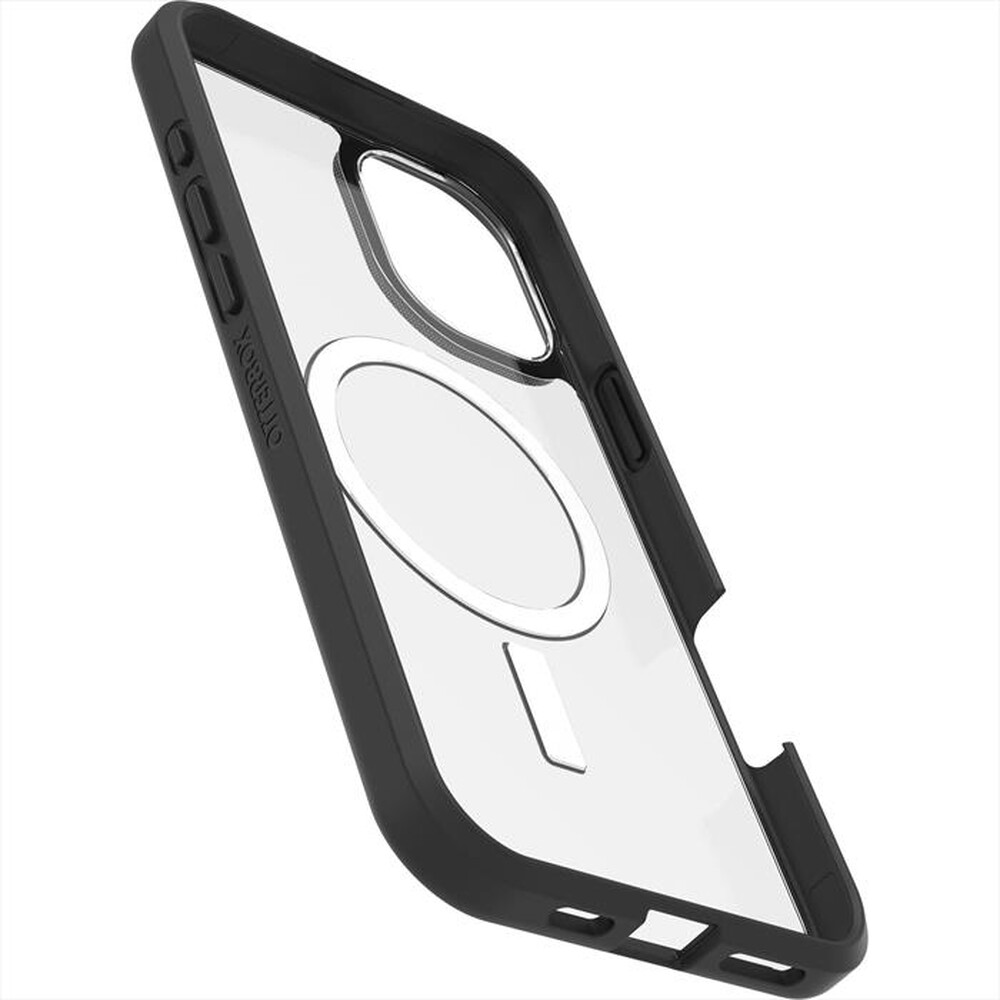 "OTTERBOX - REACT MAGSAFE ALMONDJOY CUSTODIA IPHONE 16 PLUS-Nero/trasparente"