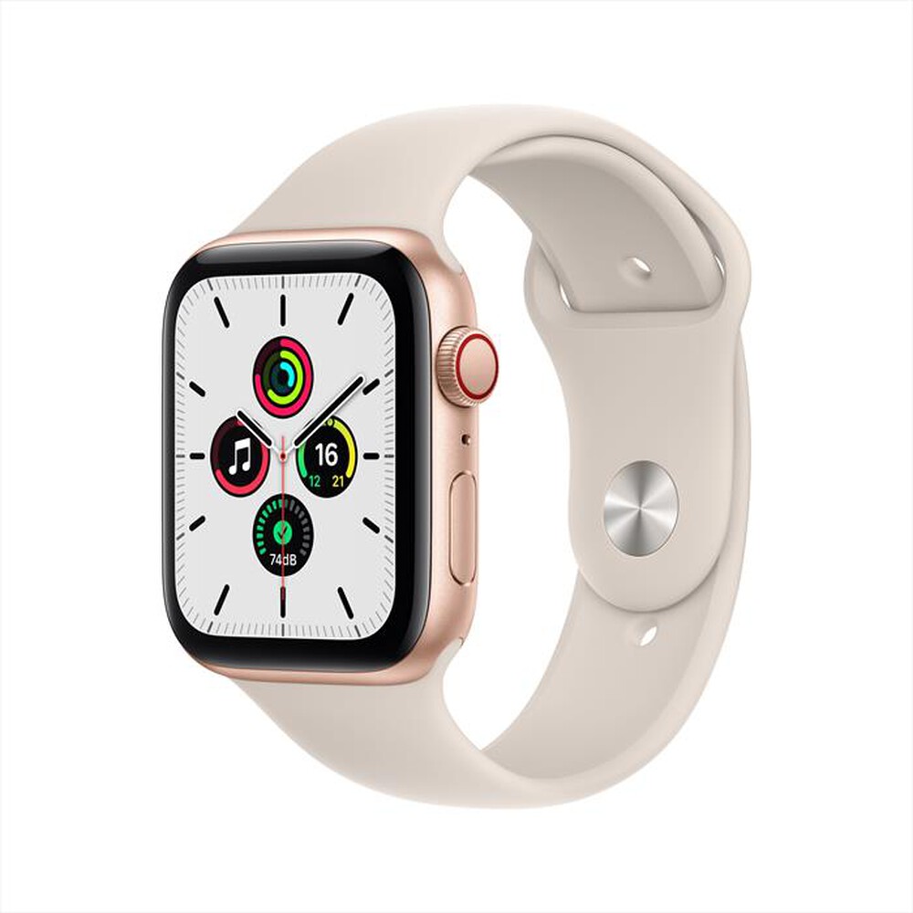 "APPLE - Watch SE GPS+Cellular 44mm Alluminio Oro-Cinturino Sport Galassia"