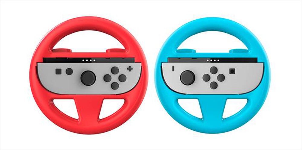 "BIG BEN - SET DI 2 VOLANTI  PER JOY-CON  SWITCH 2-Rosso/Blu"