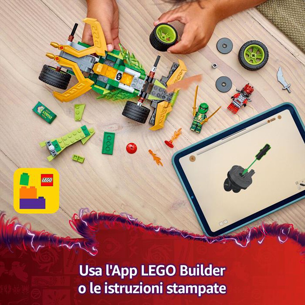 Immagine del prodotto LEGO - NINJAGO Racer pull-back di Lloyd 71828